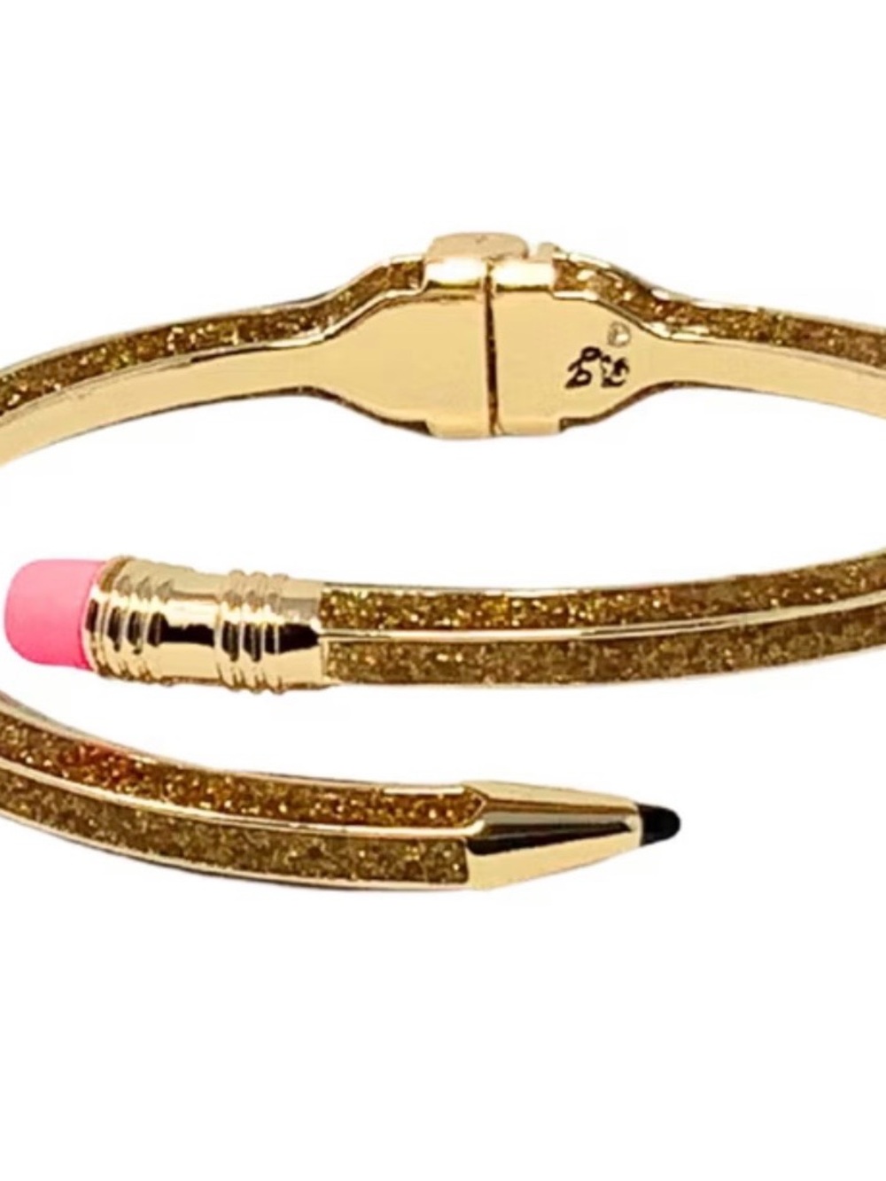 NEW Betsey Johnson gold pencil bracelet